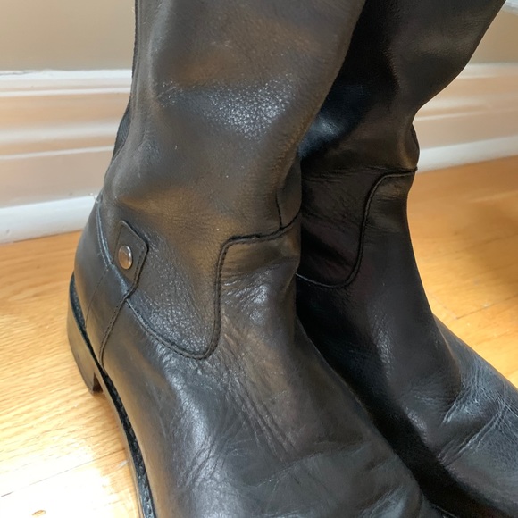 JOHNSTON & MURPHY leather equestrian back zip 8.5 - Picture 10 of 16